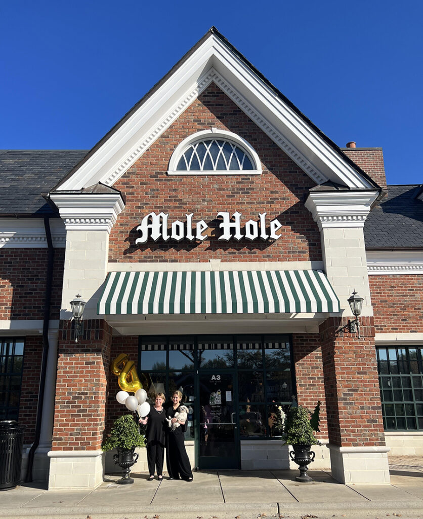 exterior of the Mole Hole Charlotte