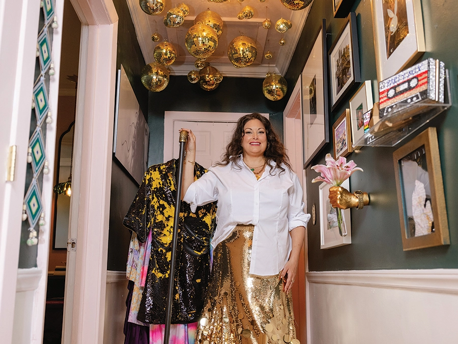 Courtney Kovacs’ disco hallway