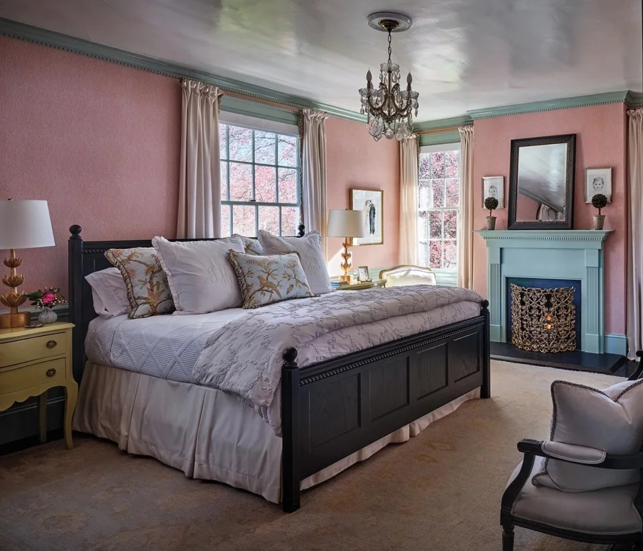 Primary bedroom at the Horstman home