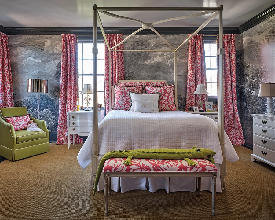 Daughter's room at the Horstman home