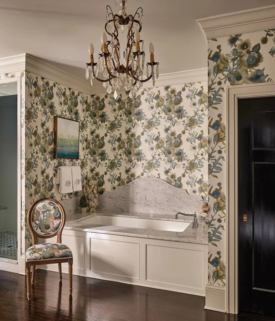 Primary bathroom at the Horstman home