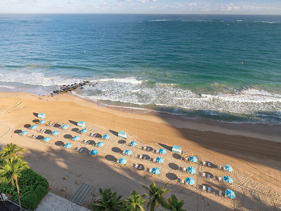 Beach at San Juan Marriott Resort
