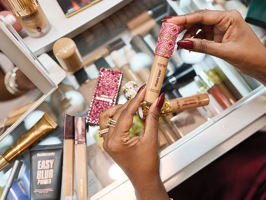 Vidya Gopalan's Tarte makeup design