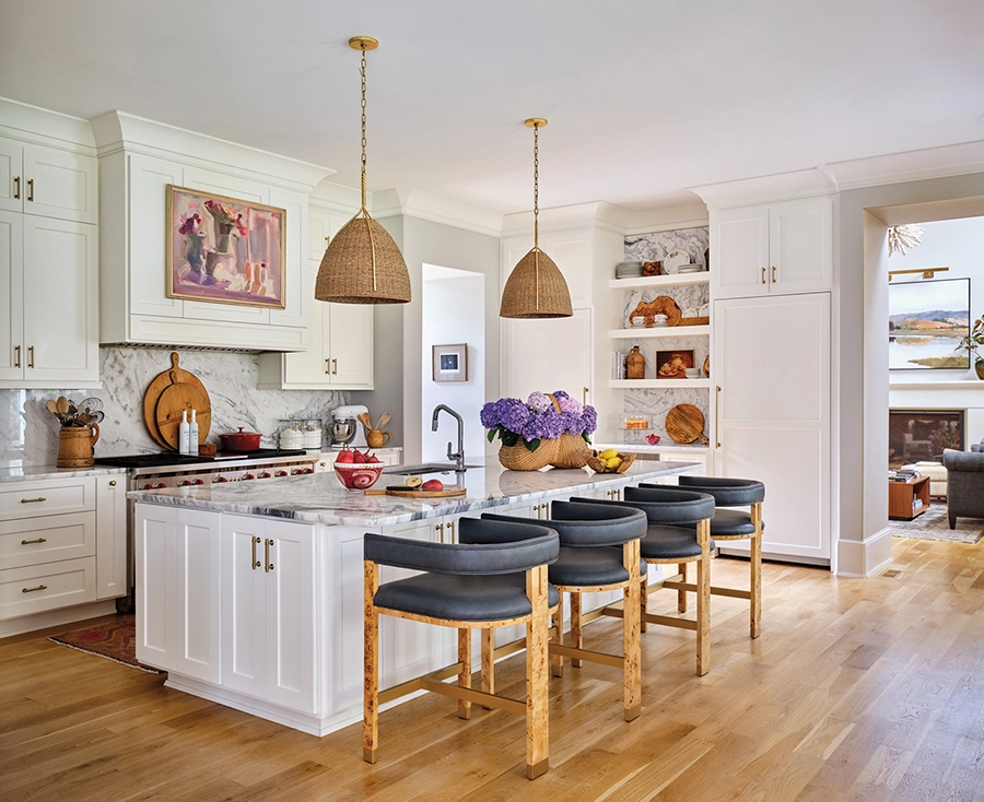Kitchen of Matthews home