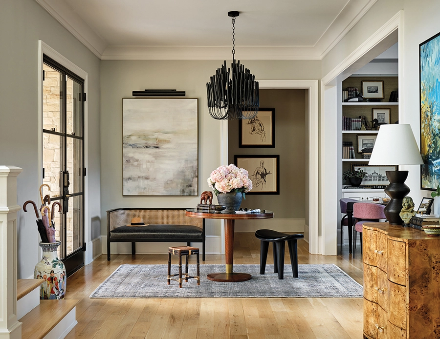 Foyer of Matthews home