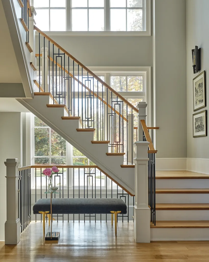 Stairs of Matthews home