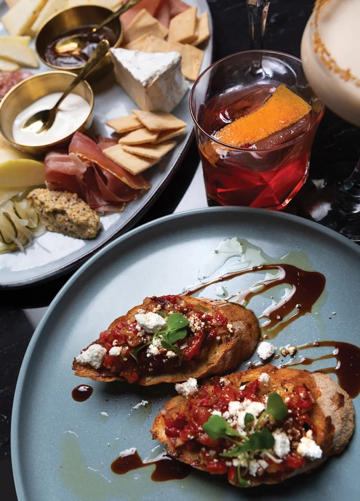 Sala cocktail bar food and drink