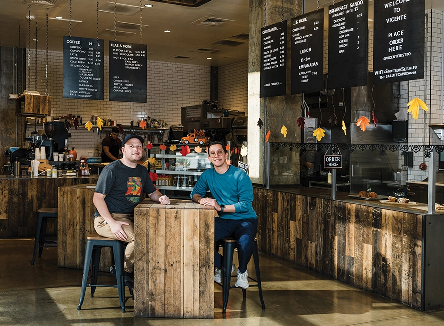 Vicente co-owners Yerman Carrasquero, Sam Chappelle