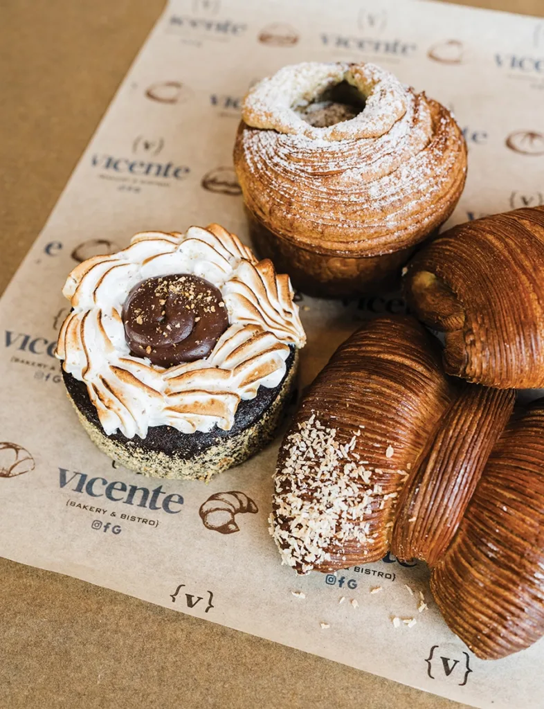 Assorted pastries from Vicente