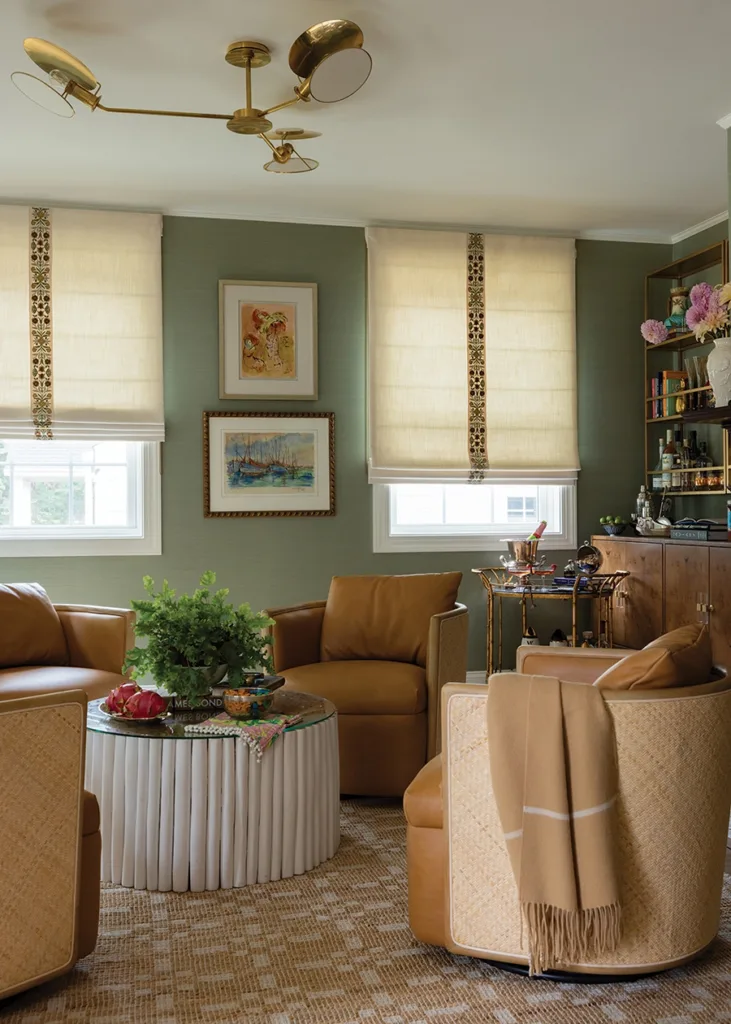 Sedgefield sitting room designed by Melinda Chesson