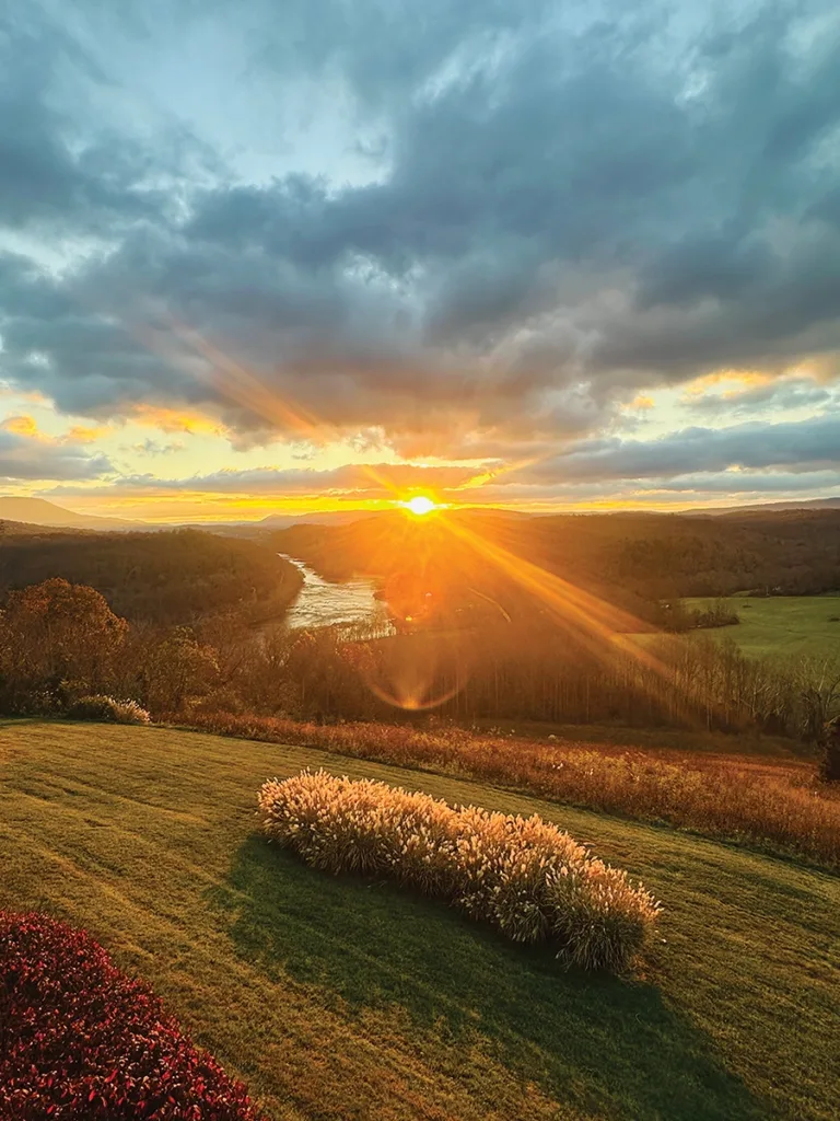 Lilly Valley Inn sunset
