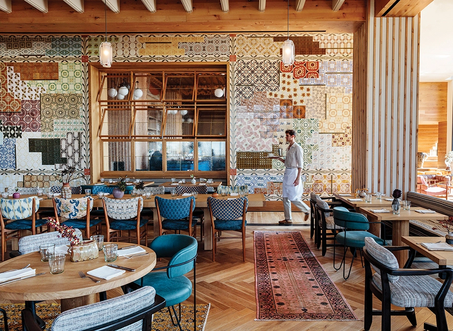 Peacock at Austin Proper Hotel in Austin, Texas