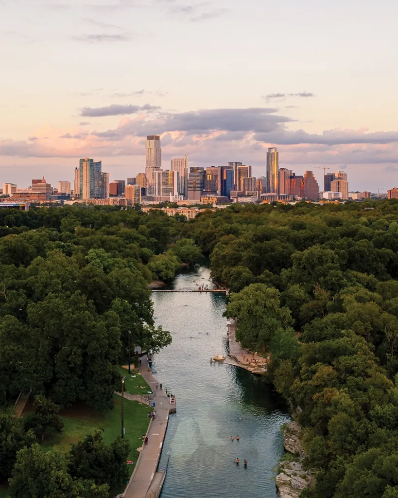 Barton Springs in Austin, Texas