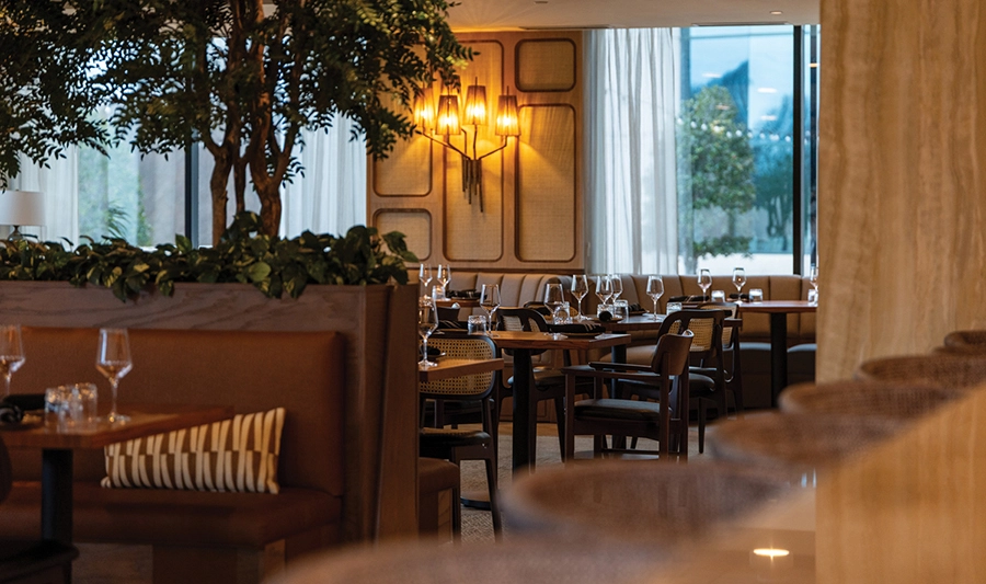 Laurel Park dining room