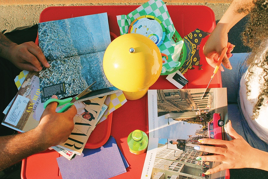 La Bodeguita collage crafts