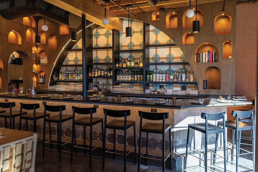 The Story of Mi Cariño interior bar