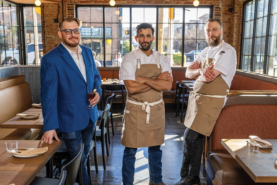 Henry Schmulling, Hector González-Mora and Vince Giancarlo
