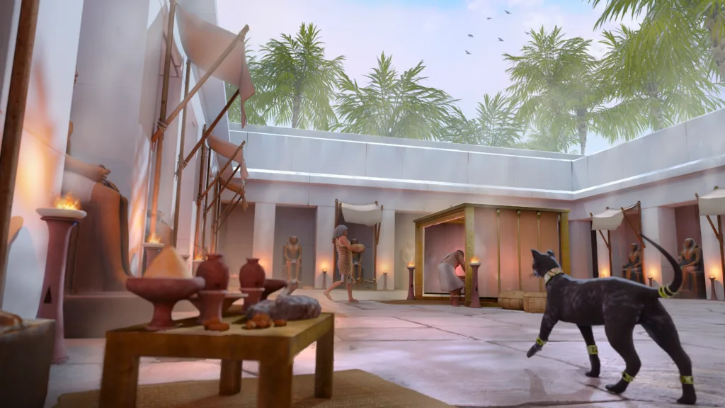 a view of ancient Egypt in Horizons of Khufu by Excurio at Blume Studios