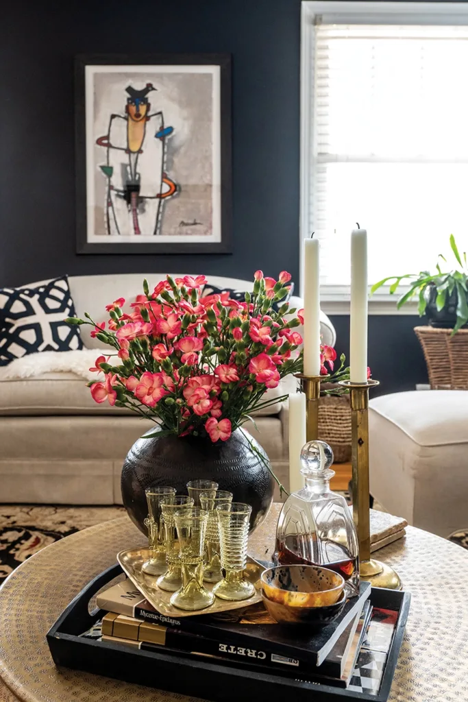 Brenda Schleunes' living room